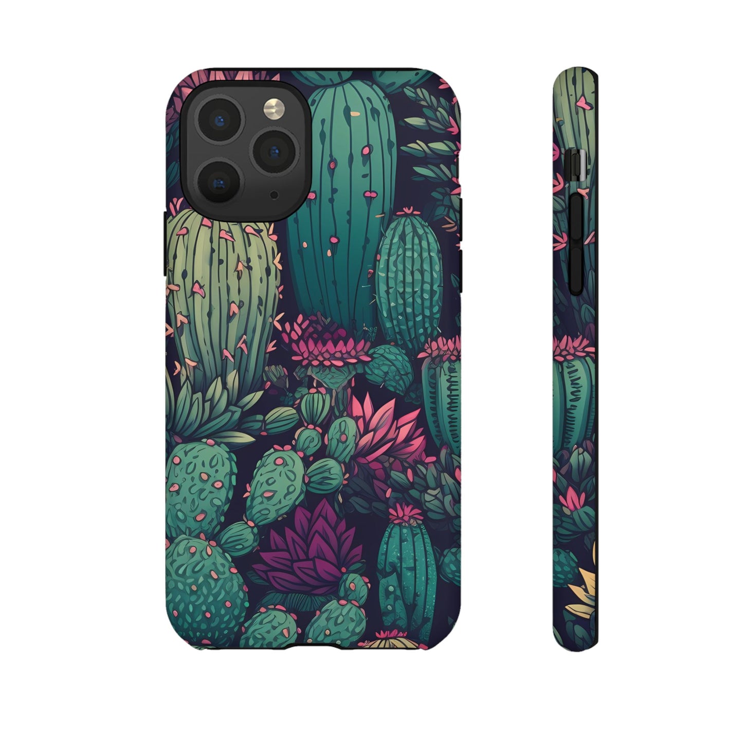 Succulent Garden Tough Phone Case – Bold & Stylish Protection for Plant Lovers