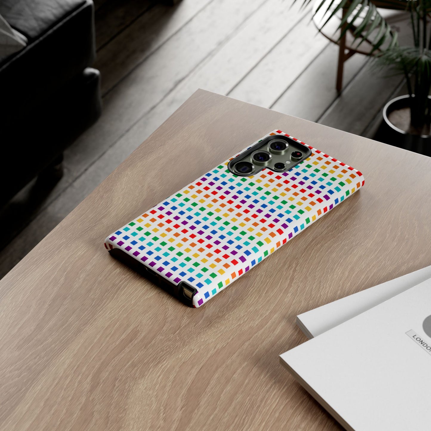 Rainbow on white - Tough Case