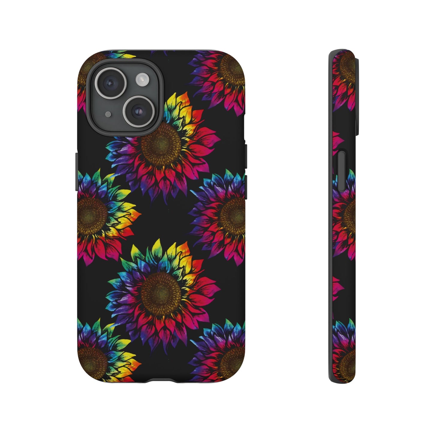 Rainbow Sunflowers - Tough Phone Case