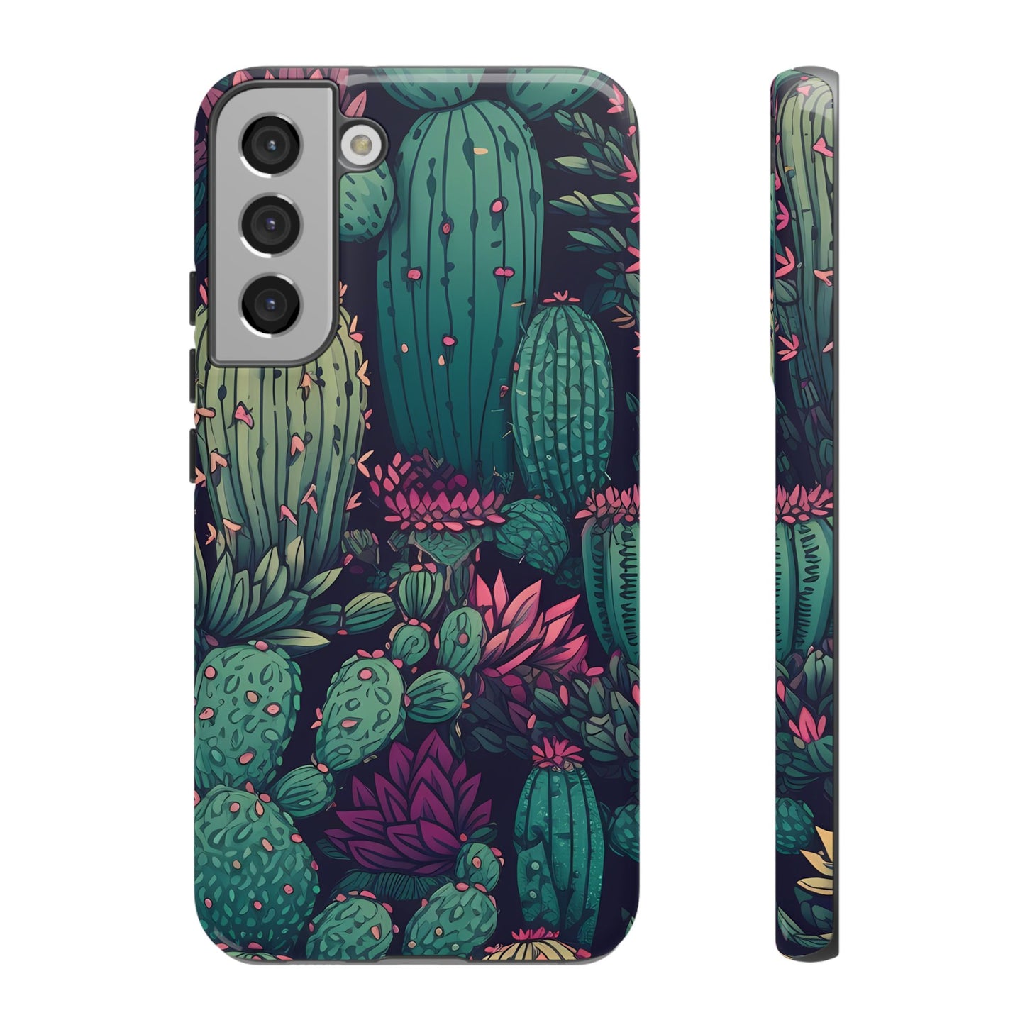 Succulent Garden Tough Phone Case – Bold & Stylish Protection for Plant Lovers