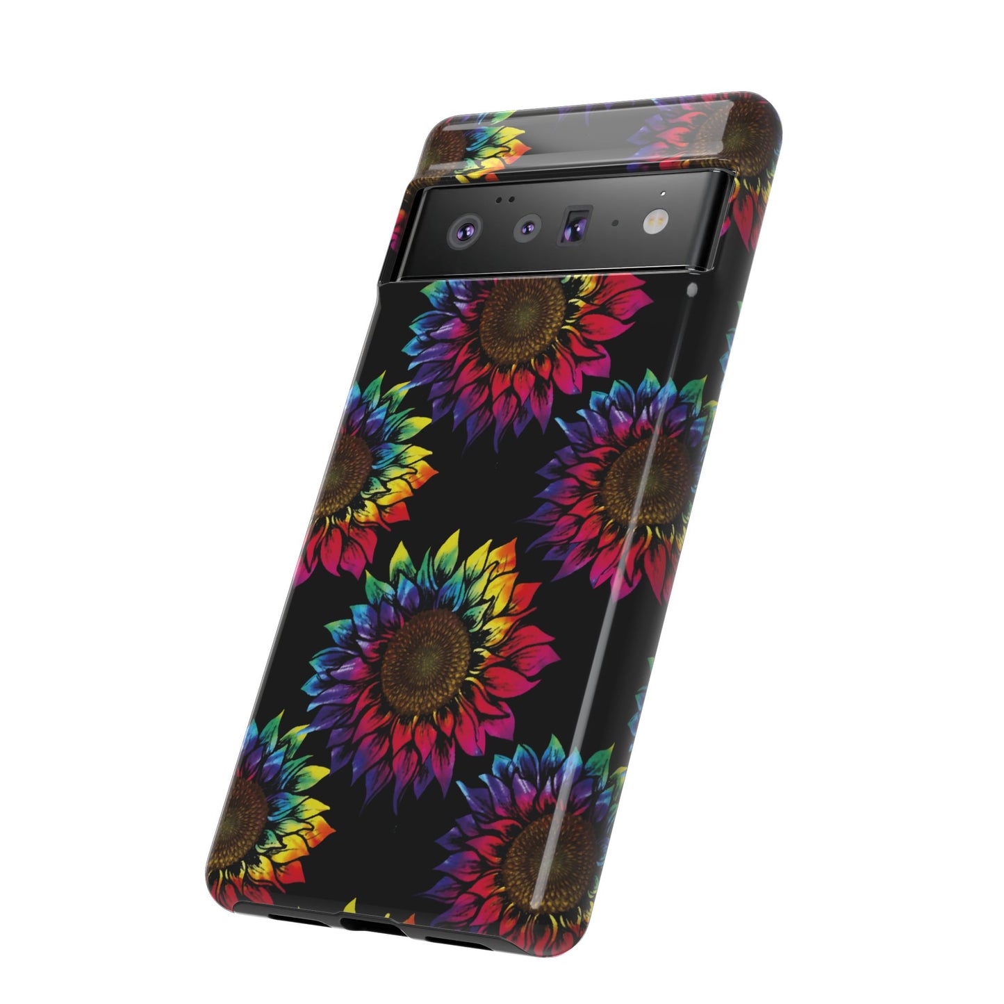 Rainbow Sunflowers - Tough Phone Case