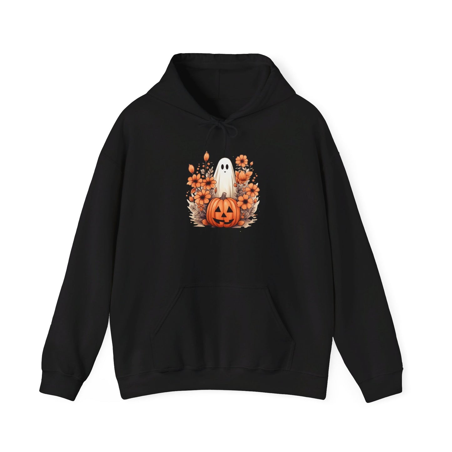 Cute Fall Ghost Hooded Sweatshirt