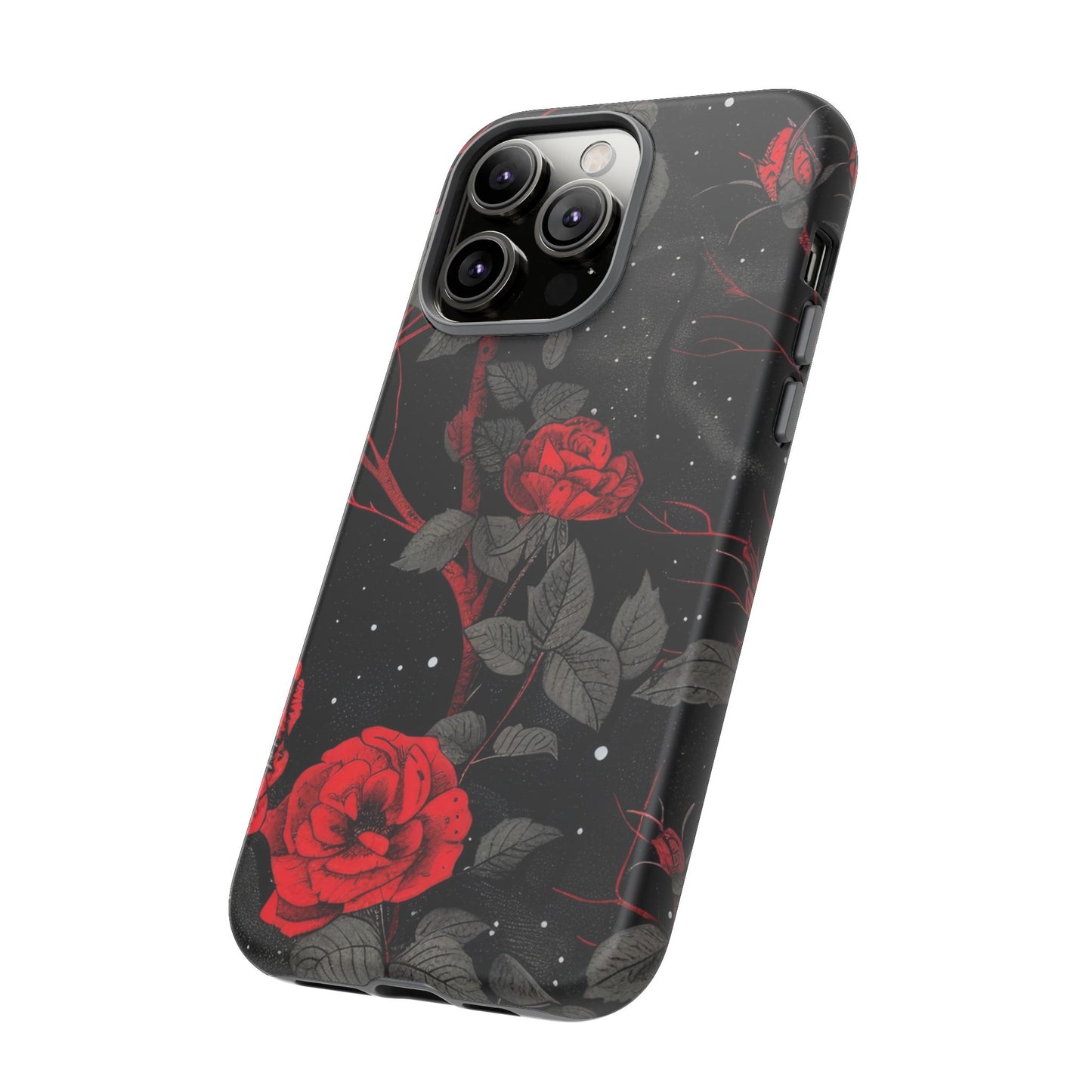 Dark Red Roses  - Tough Phone Case