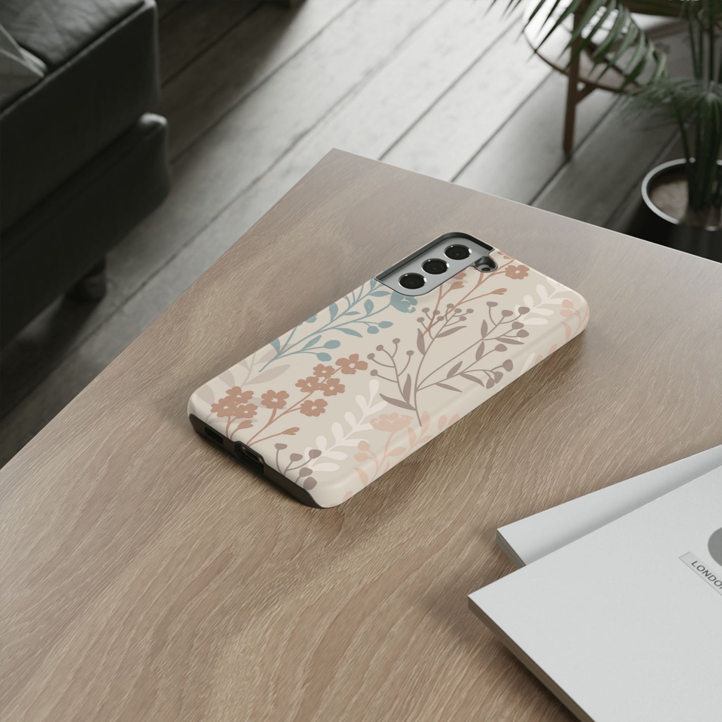Gentle Boho Florals - Tough Phone Case