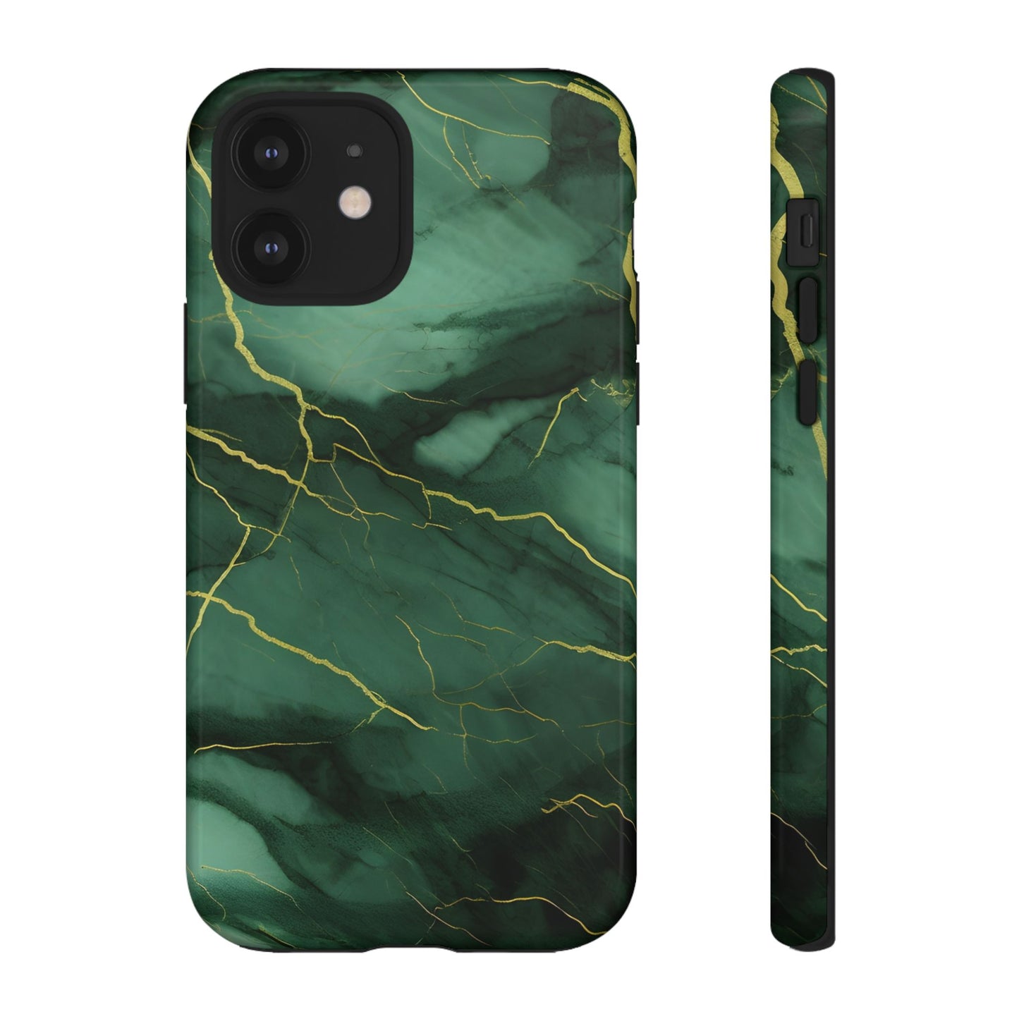 Hunter Green Marble - Tough Phone Case