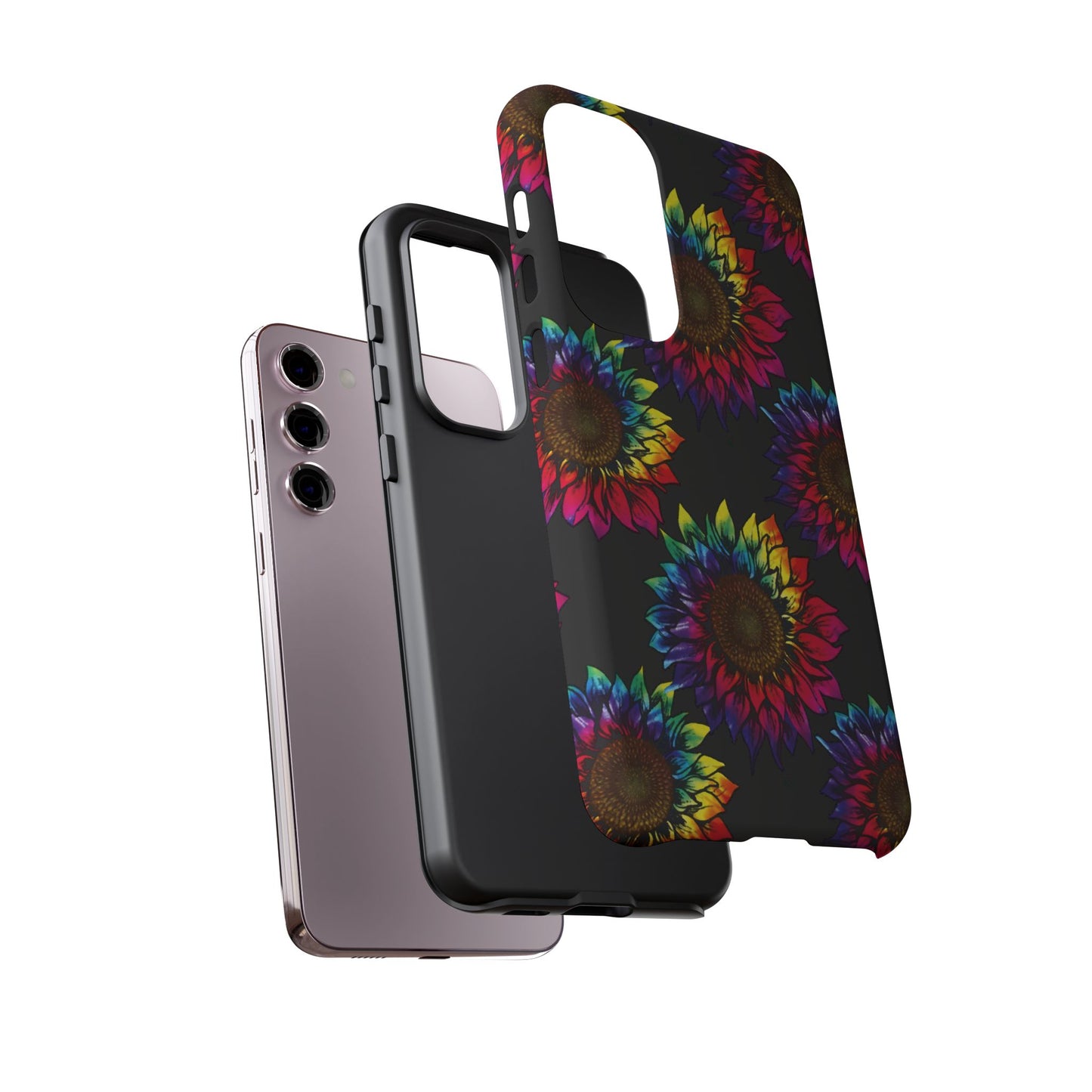 Rainbow Sunflowers - Tough Phone Case