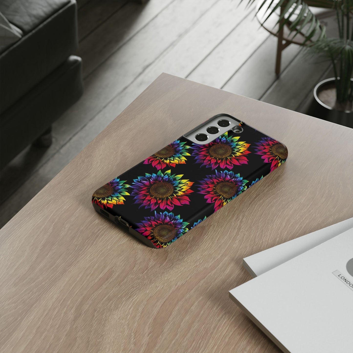 Rainbow Sunflowers - Tough Phone Case