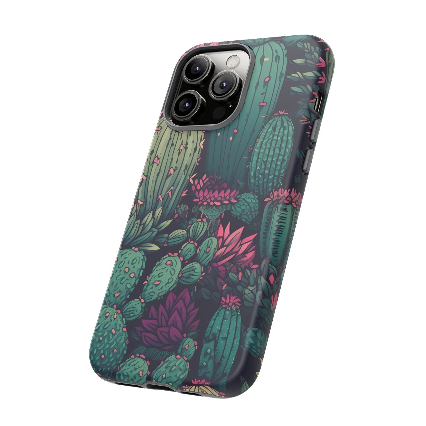 Succulent Garden Tough Phone Case – Bold & Stylish Protection for Plant Lovers