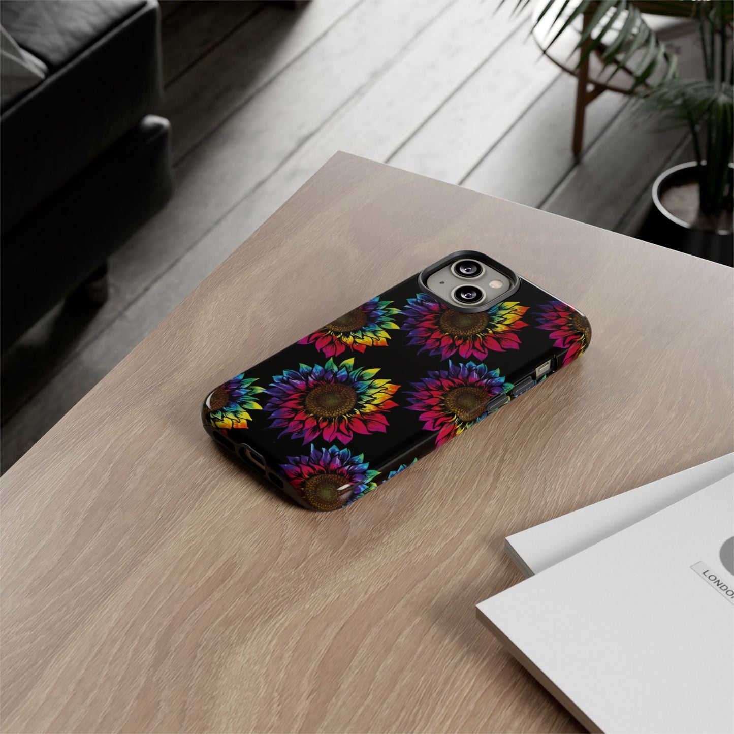 Rainbow Sunflowers - Tough Phone Case