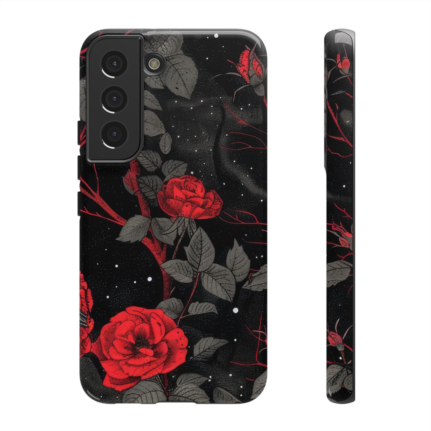 Dark Red Roses  - Tough Phone Case