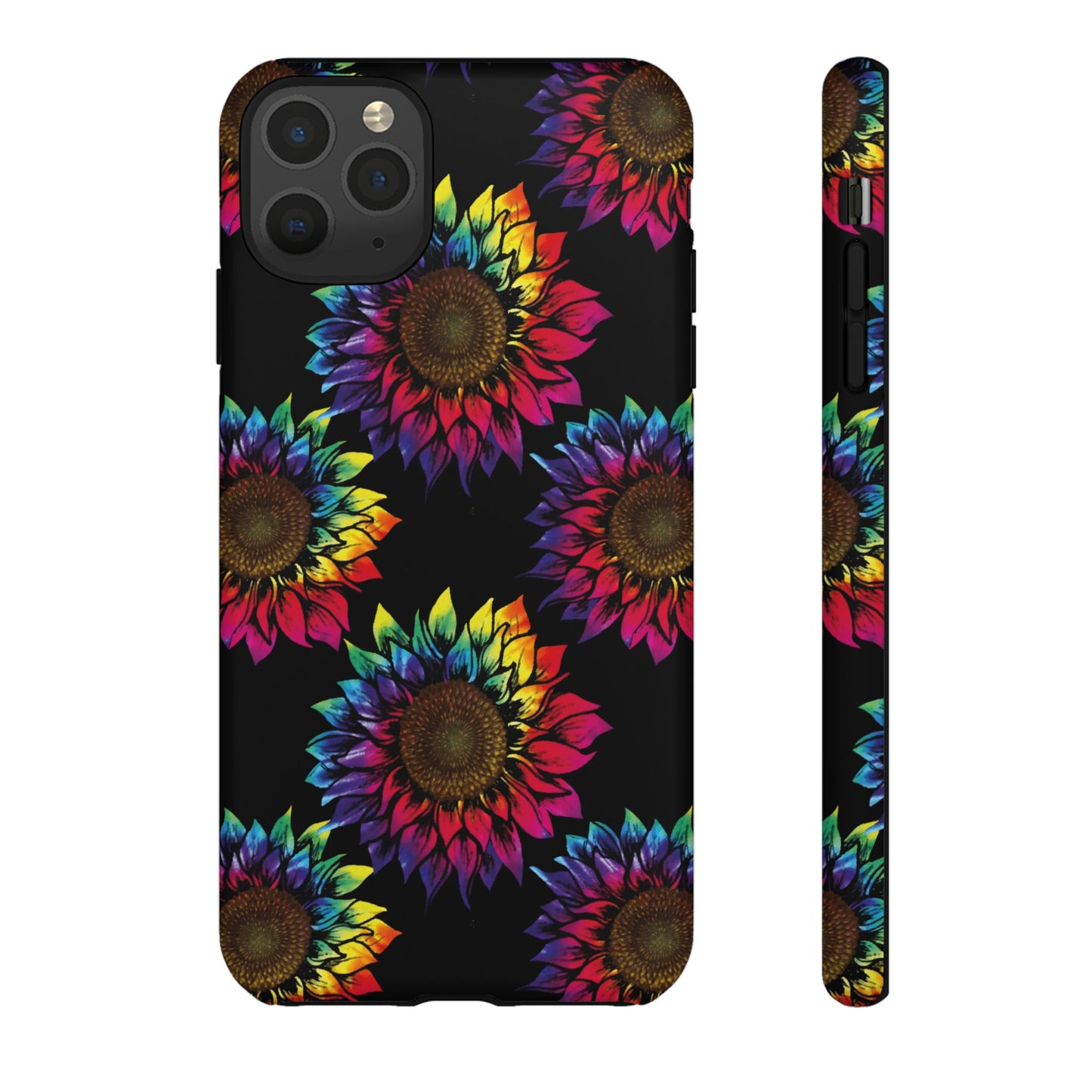 Rainbow Sunflowers - Tough Phone Case