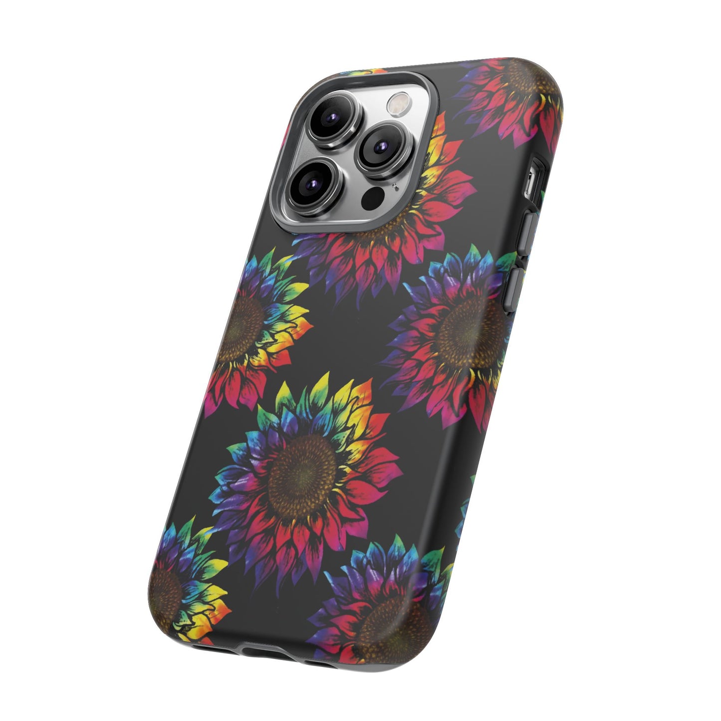 Rainbow Sunflowers - Tough Phone Case