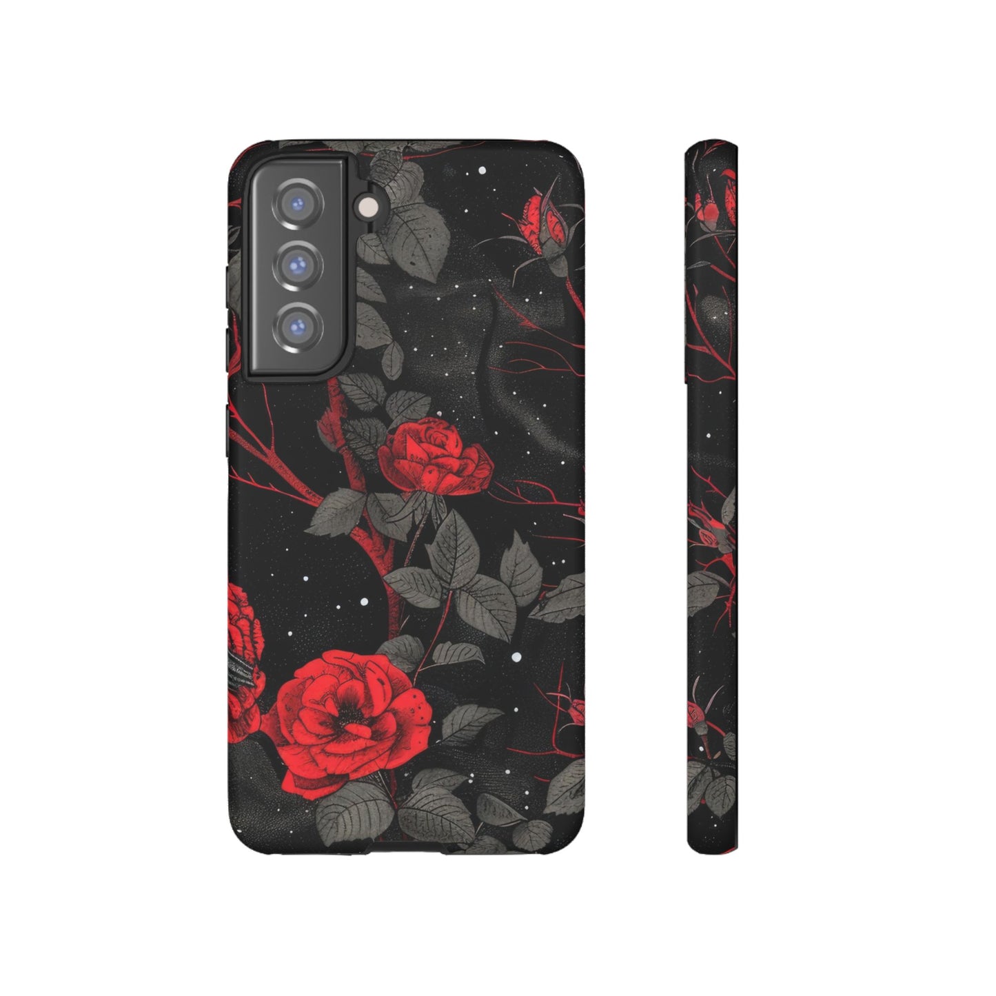 Dark Red Roses  - Tough Phone Case