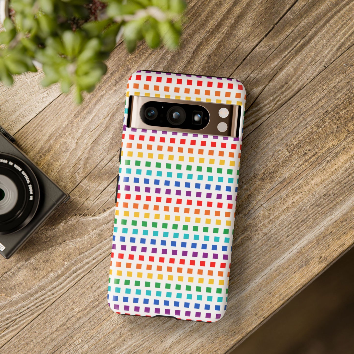 Rainbow on white - Tough Case