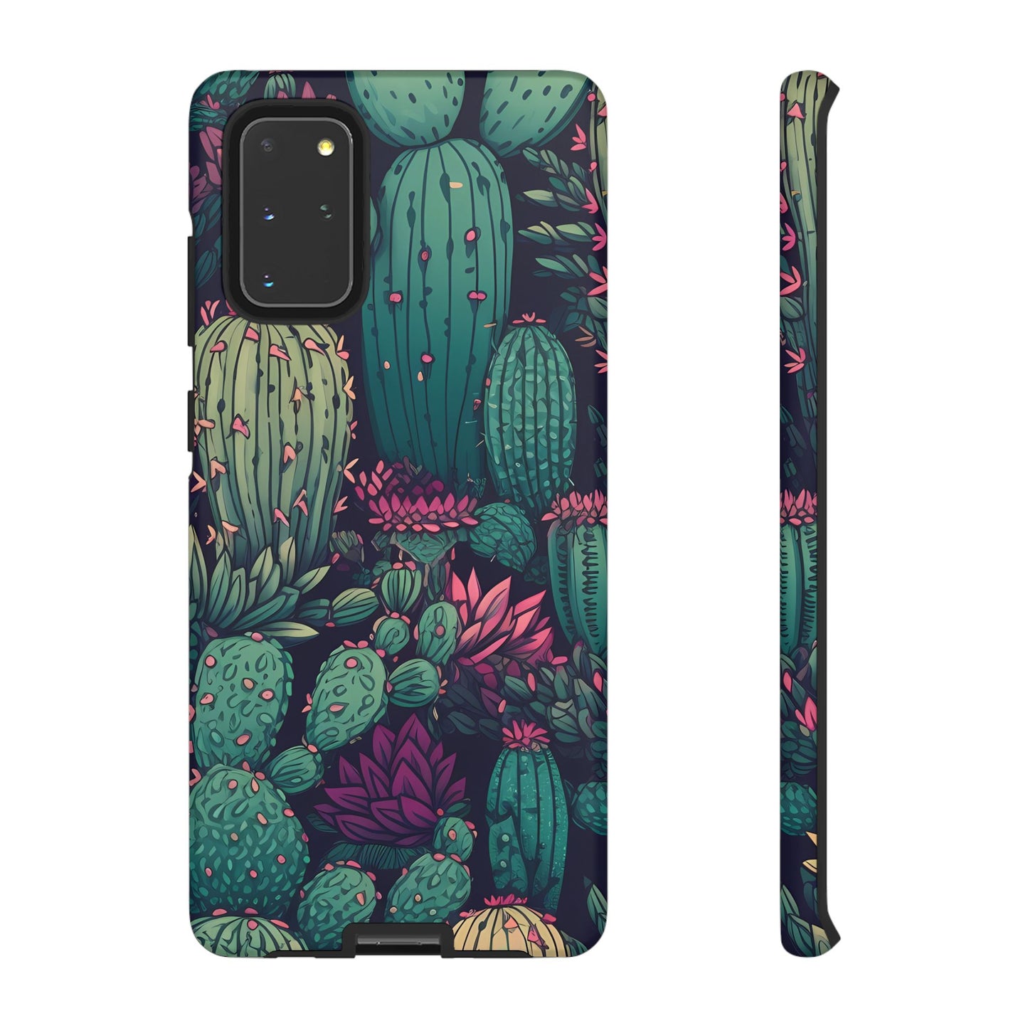 Succulent Garden Tough Phone Case – Bold & Stylish Protection for Plant Lovers