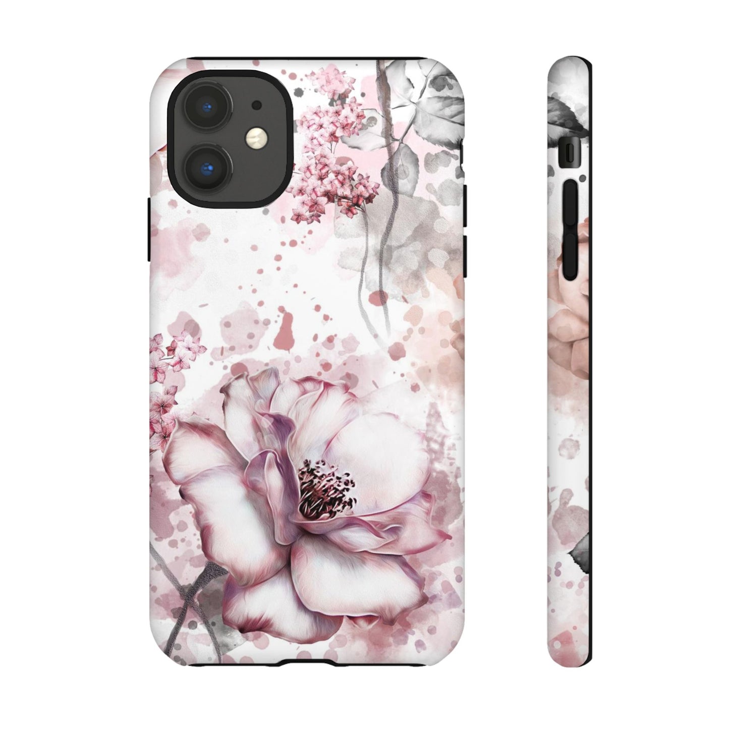 Pale Pink Florals  - Tough Phone Case