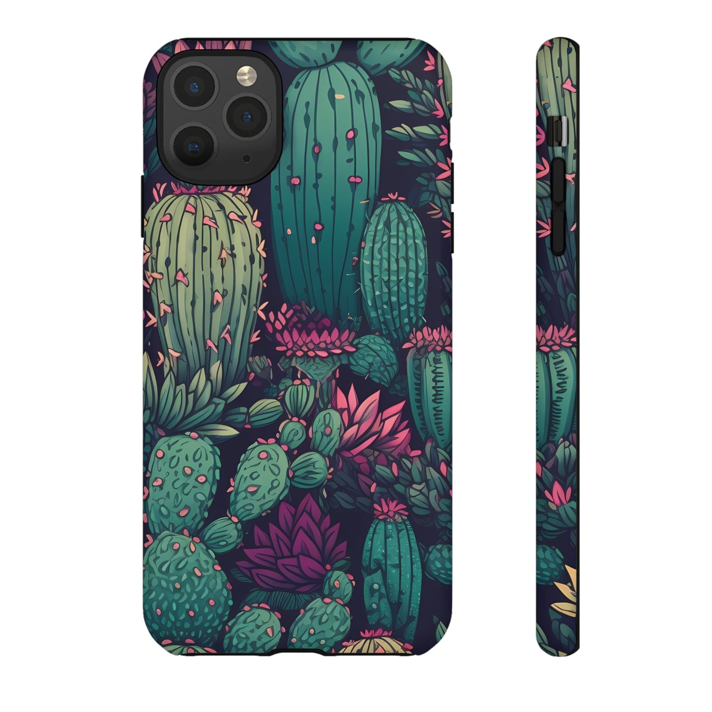 Succulent Garden Tough Phone Case – Bold & Stylish Protection for Plant Lovers