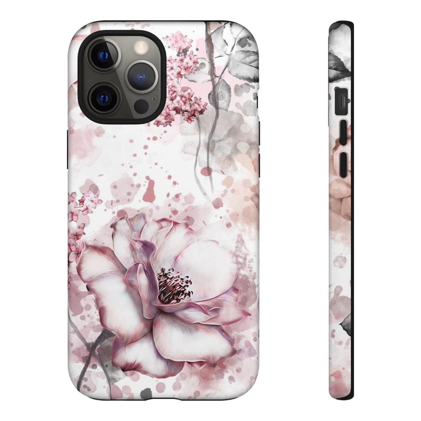 Pale Pink Florals  - Tough Phone Case