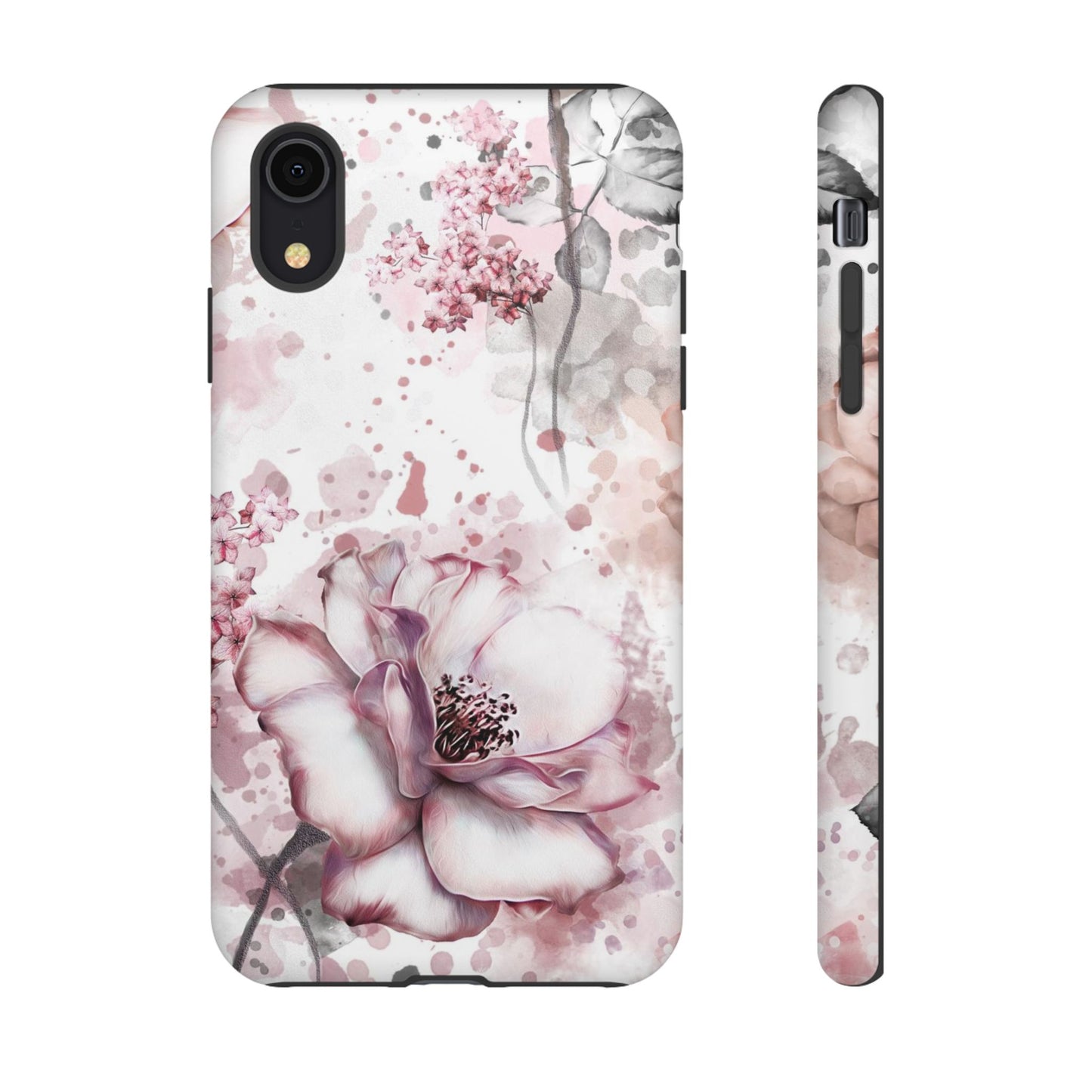 Pale Pink Florals  - Tough Phone Case