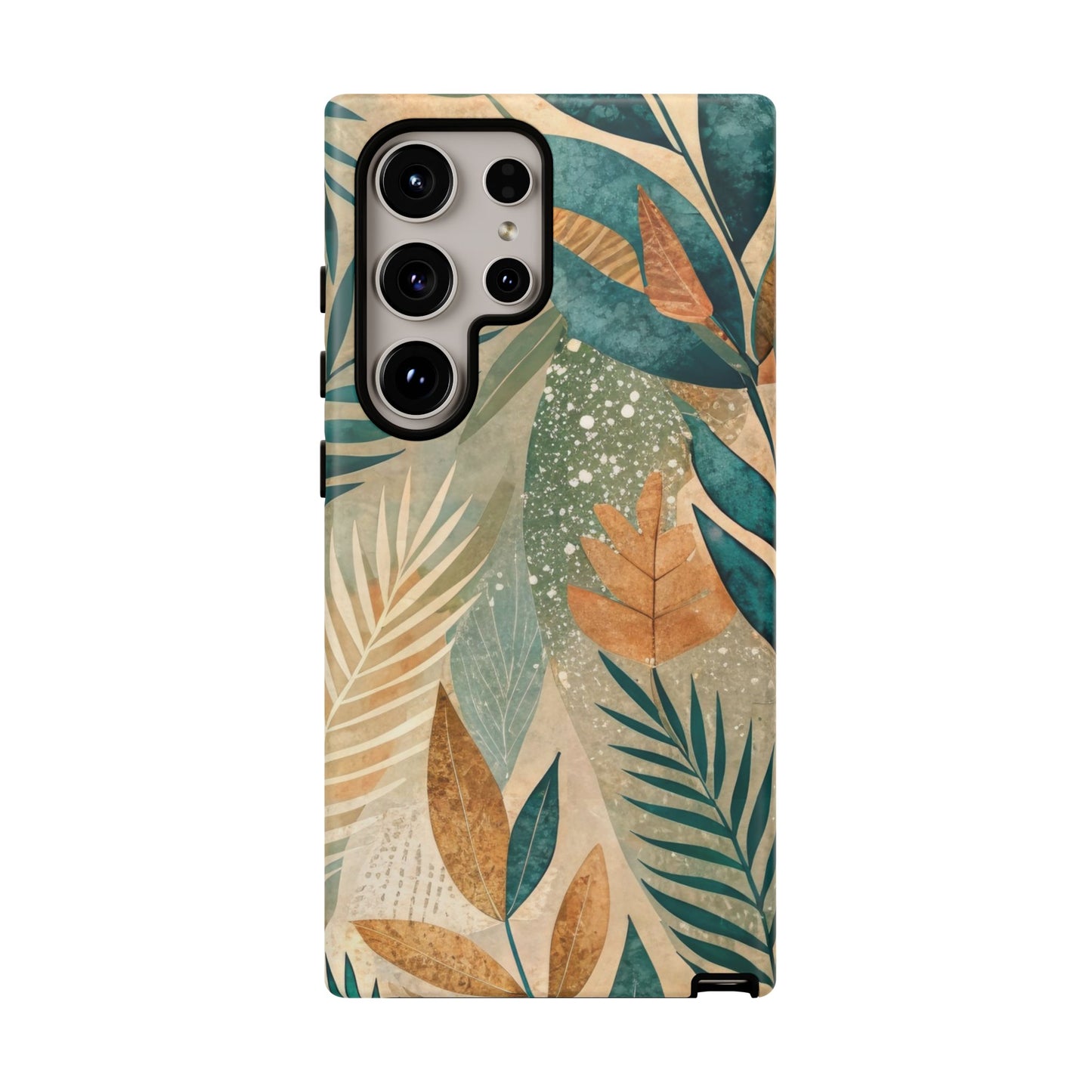 Boho Leaves Tough Phone Case