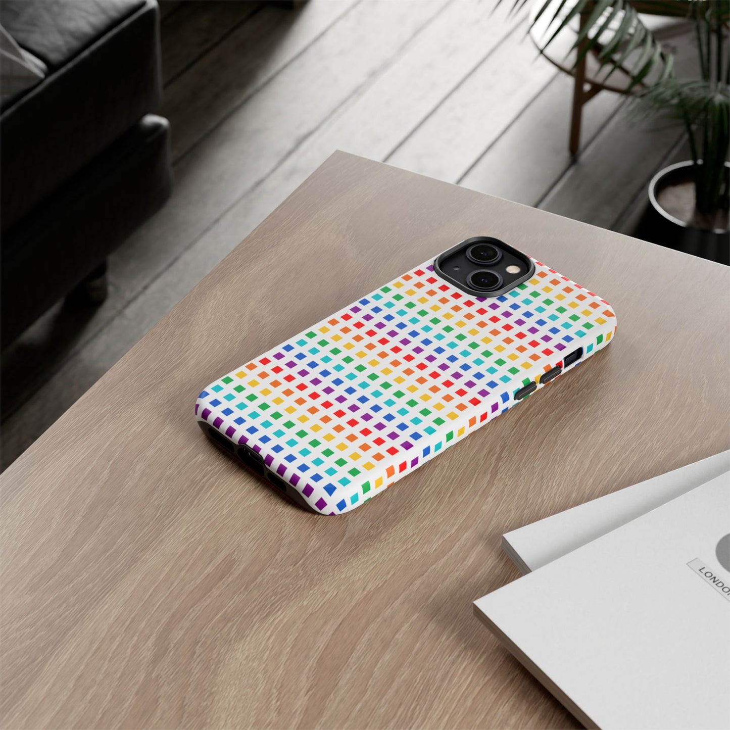 Rainbow on white - Tough Case