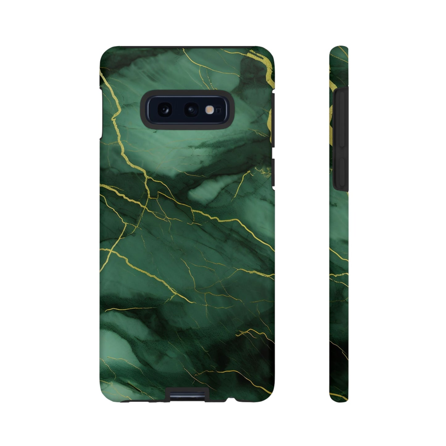 Hunter Green Marble - Tough Phone Case
