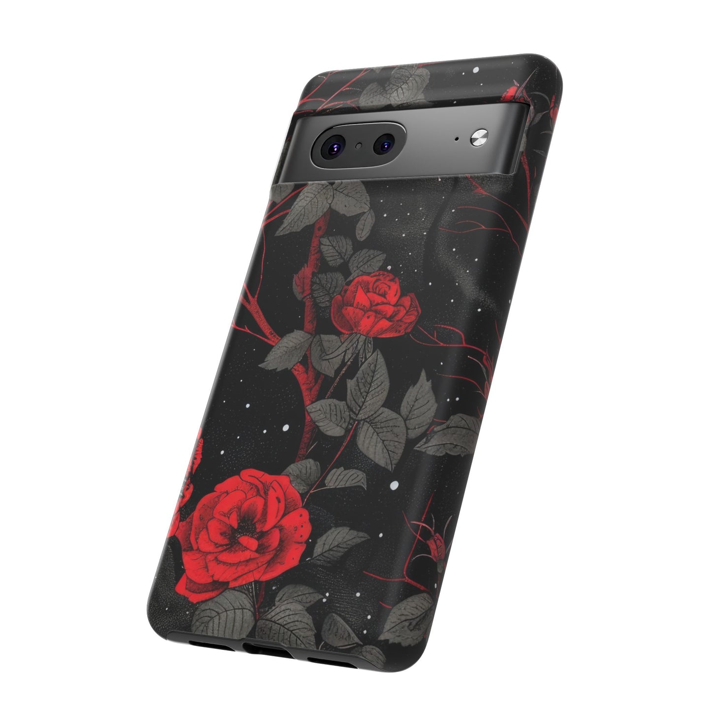 Dark Red Roses  - Tough Phone Case