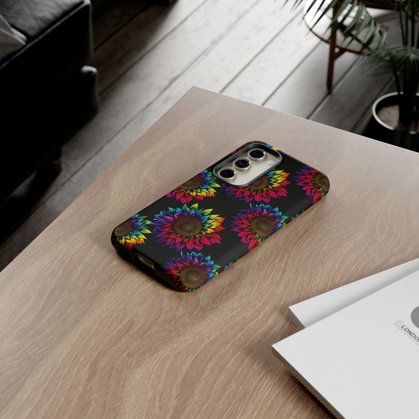 Rainbow Sunflowers - Tough Phone Case