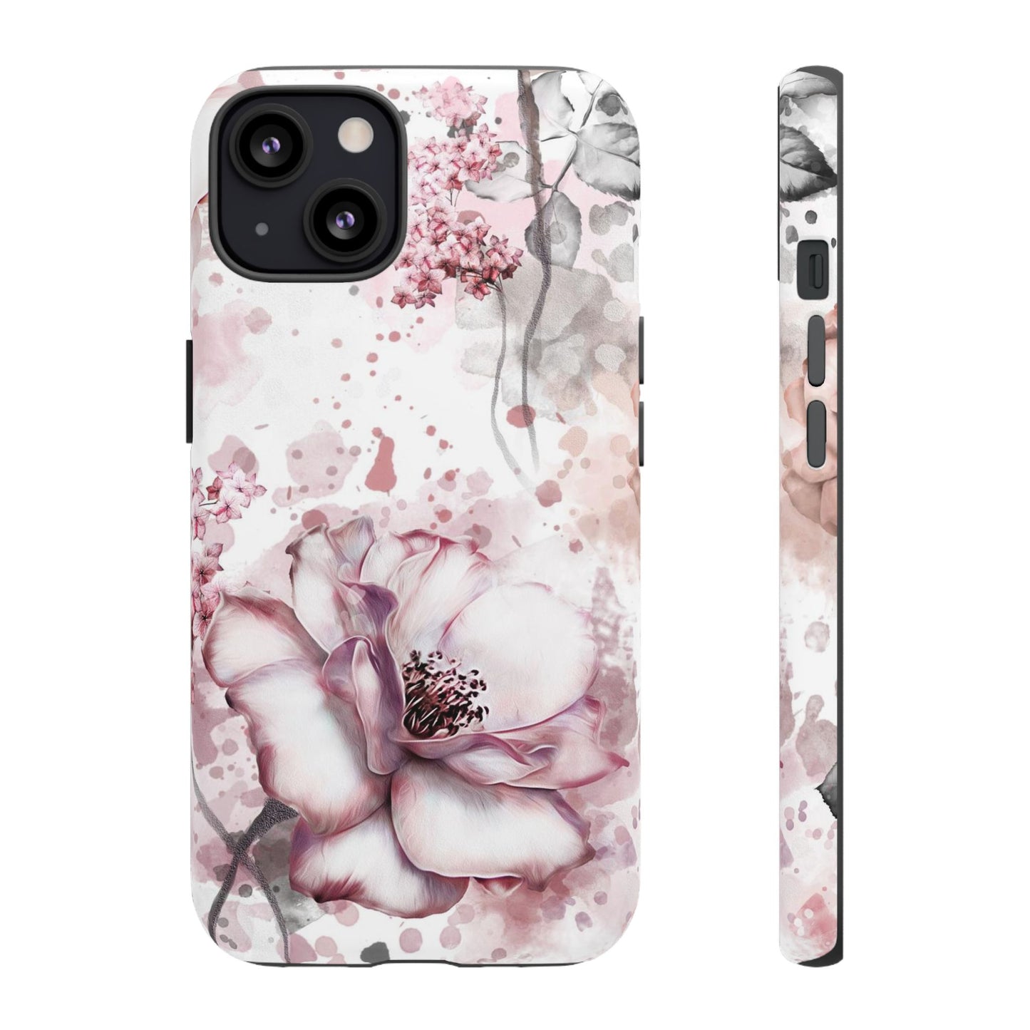 Pale Pink Florals  - Tough Phone Case