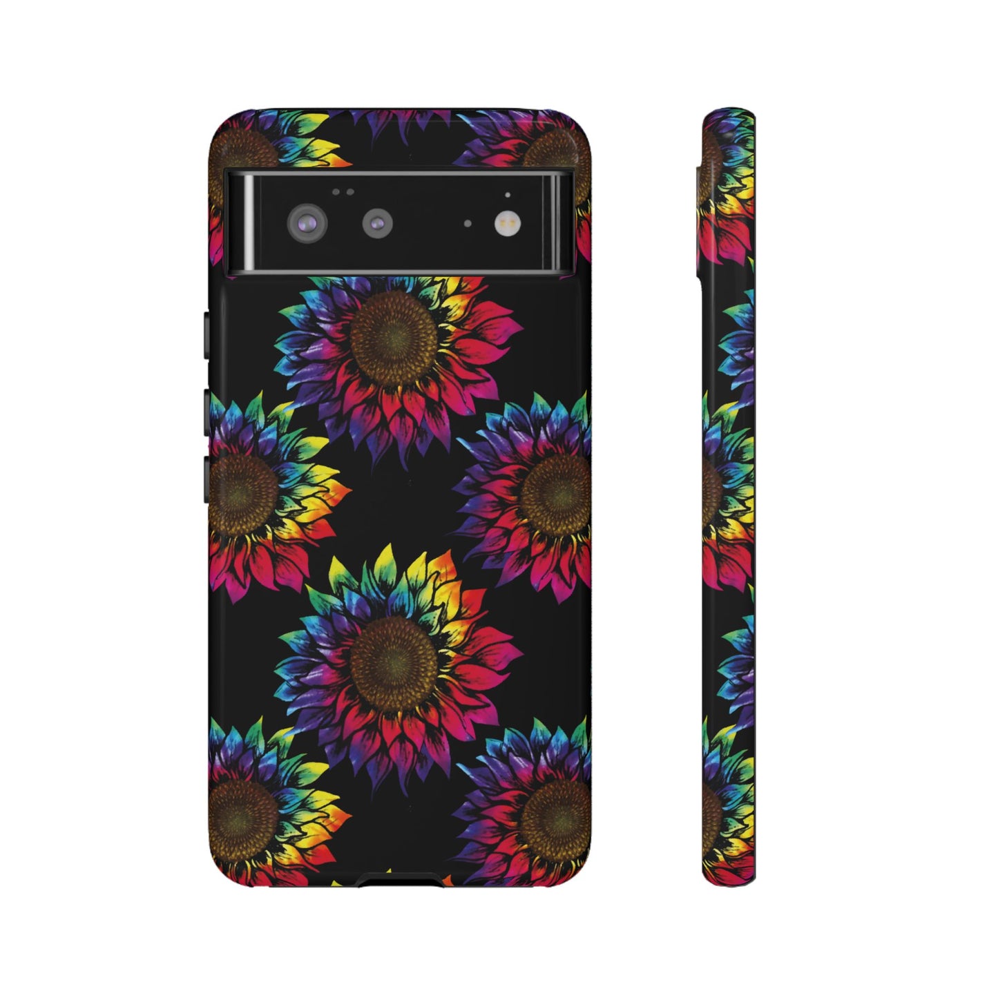 Rainbow Sunflowers - Tough Phone Case