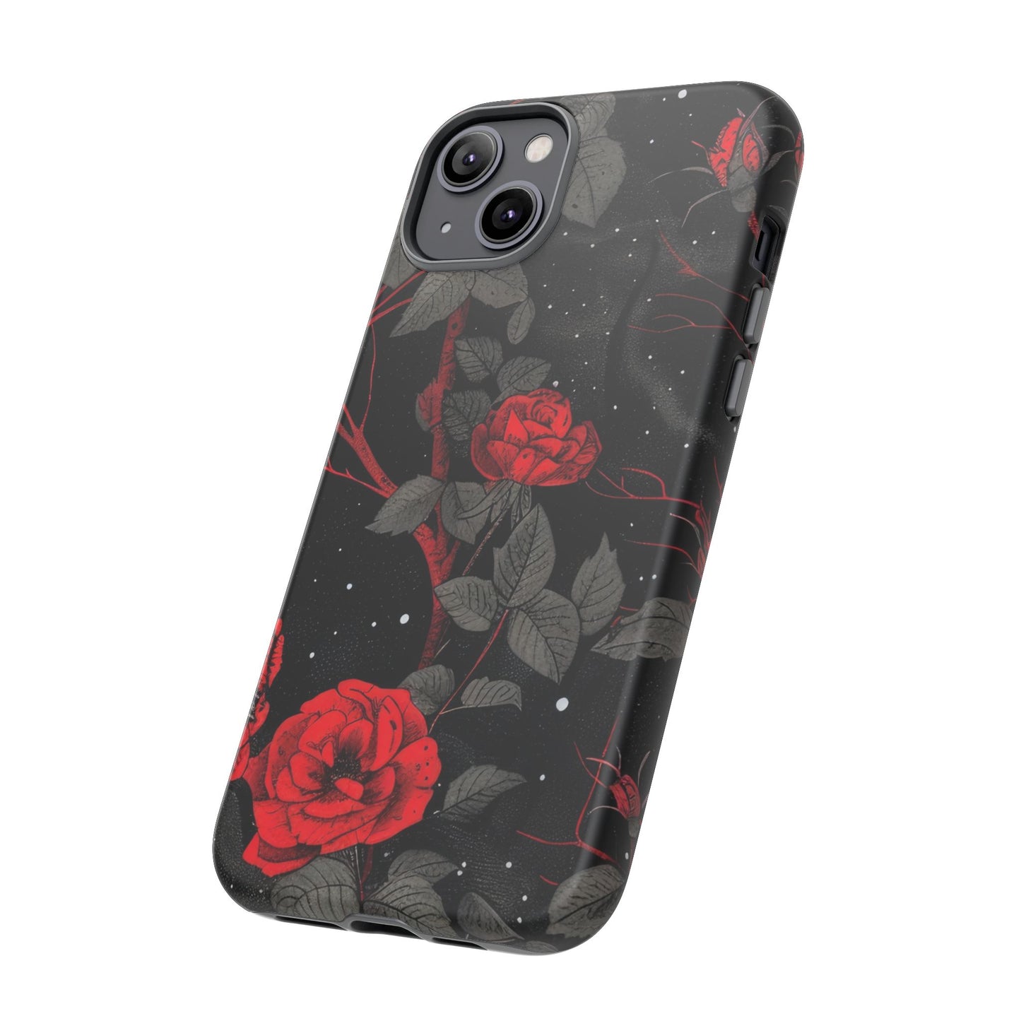 Dark Red Roses  - Tough Phone Case