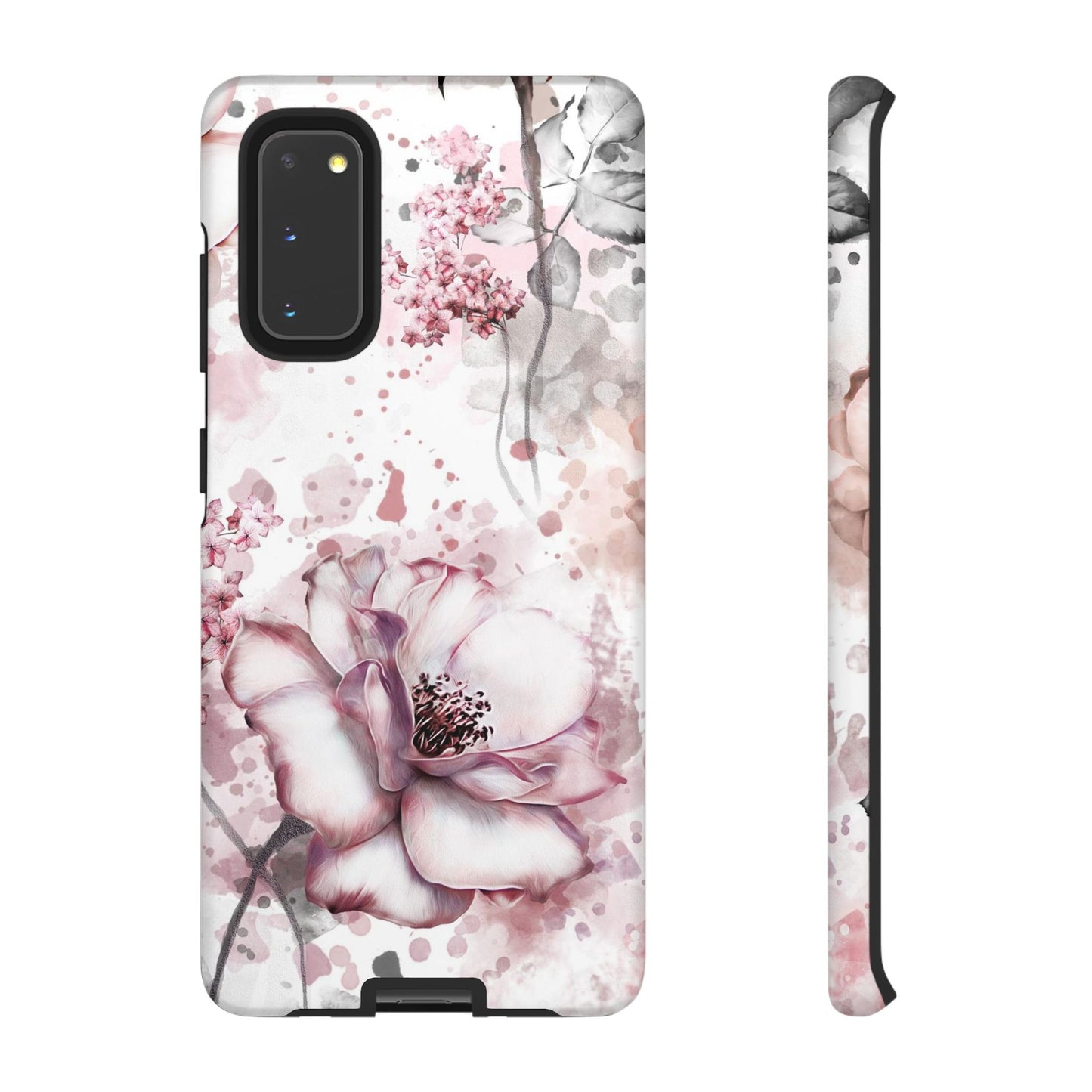 Pale Pink Florals  - Tough Phone Case
