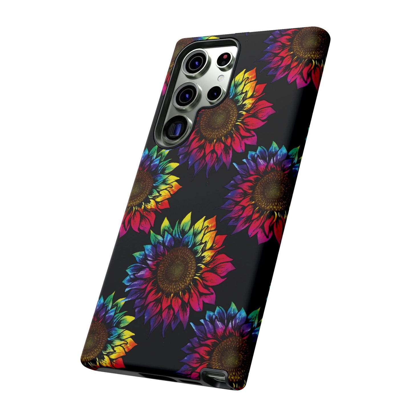 Rainbow Sunflowers - Tough Phone Case