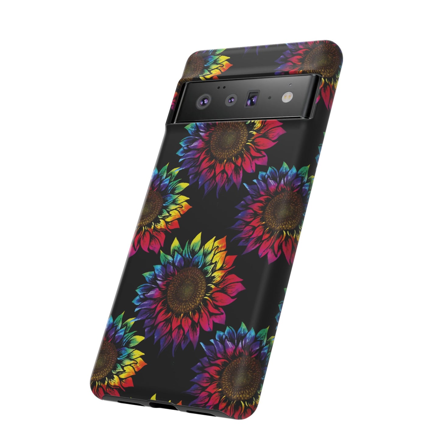 Rainbow Sunflowers - Tough Phone Case