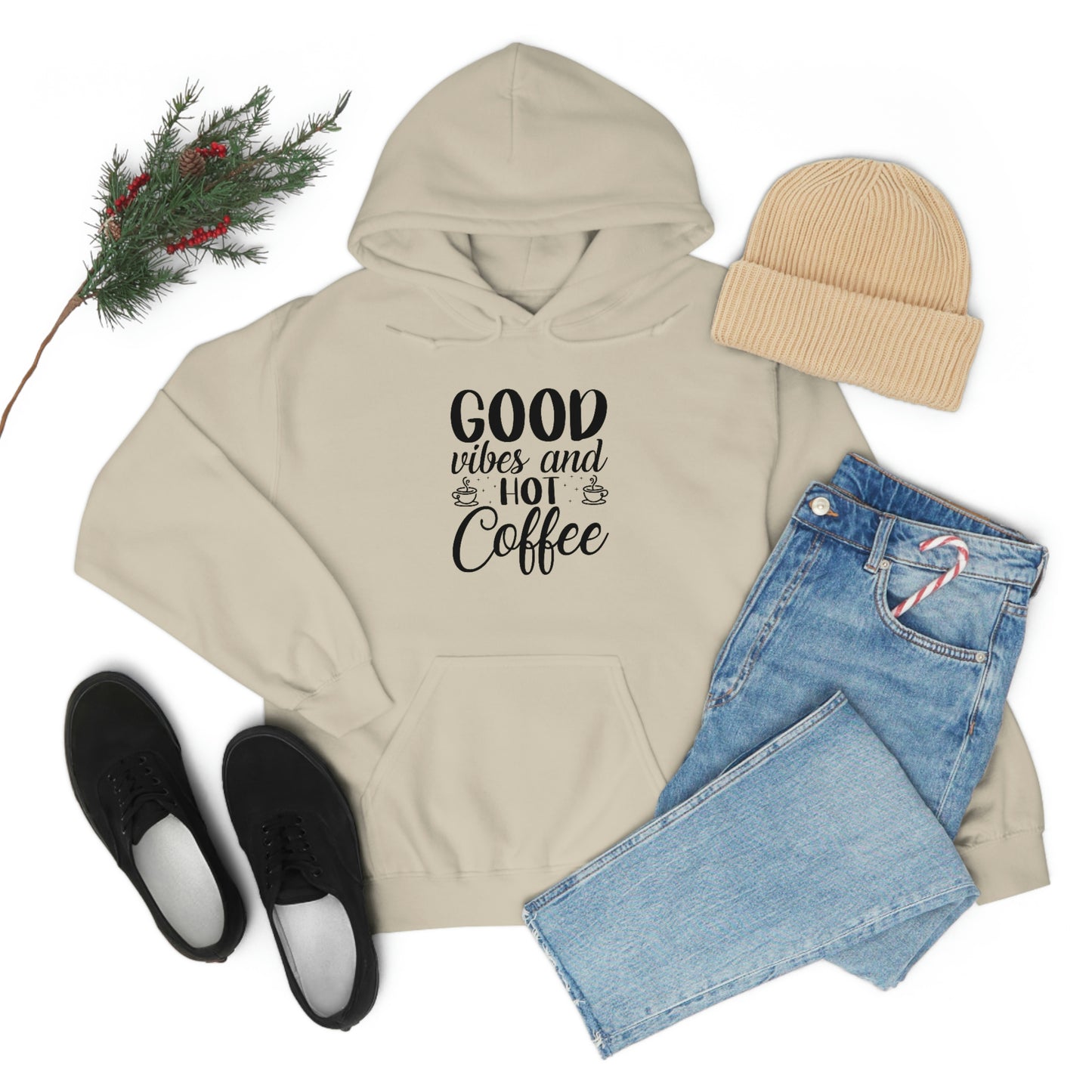 Good Vibes & Hot Coffee Hoodie