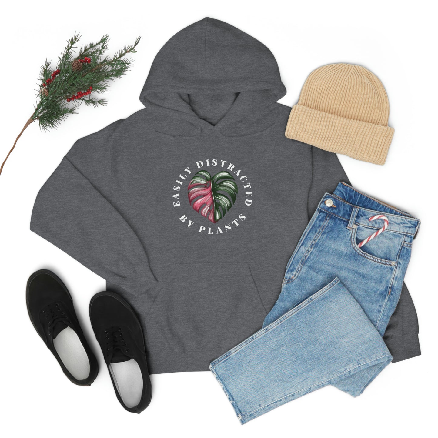Easily Distracted by Plants Hoodie