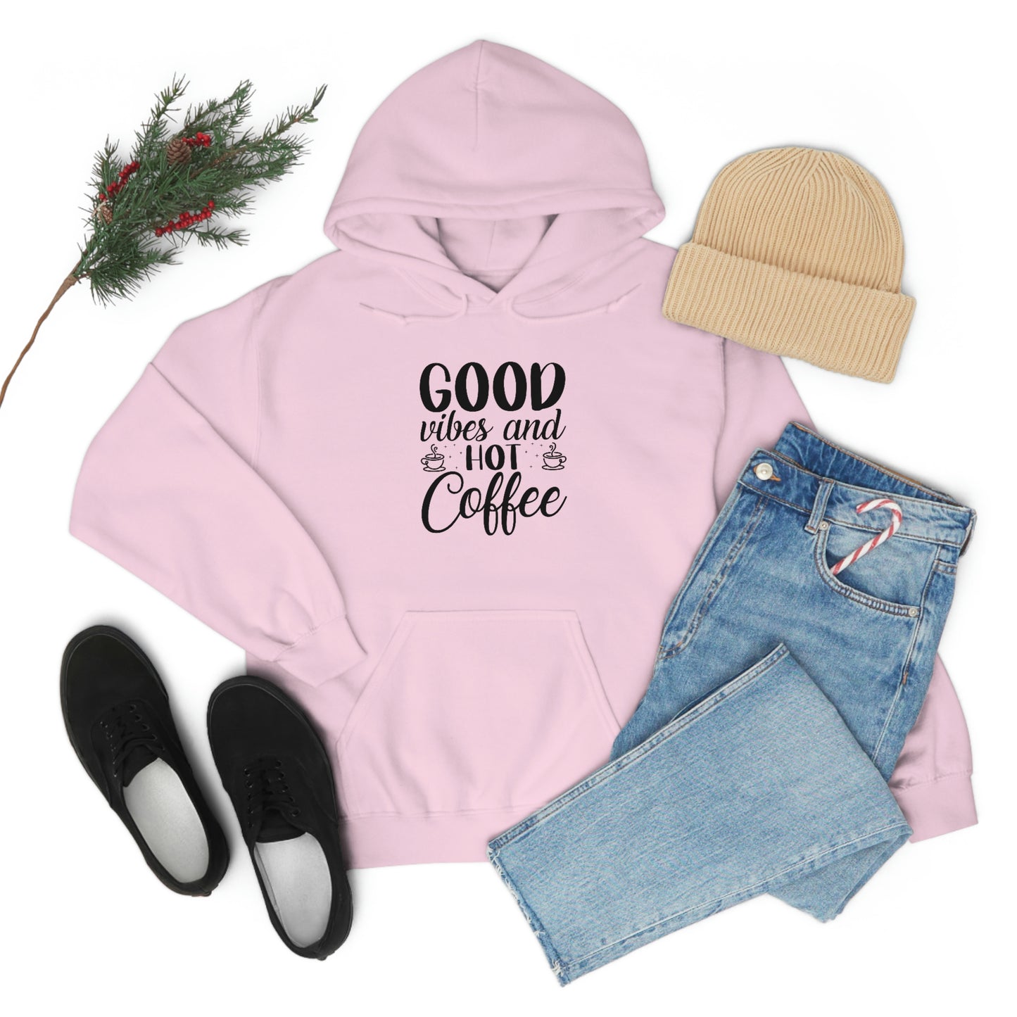 Good Vibes & Hot Coffee Hoodie