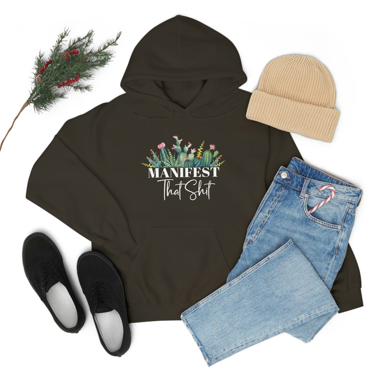 Manifest That Shit Plant Hoodie