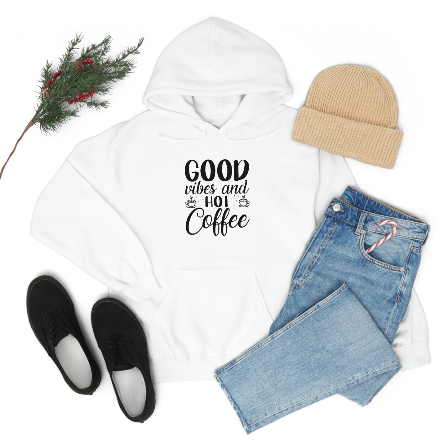 Good Vibes & Hot Coffee Hoodie