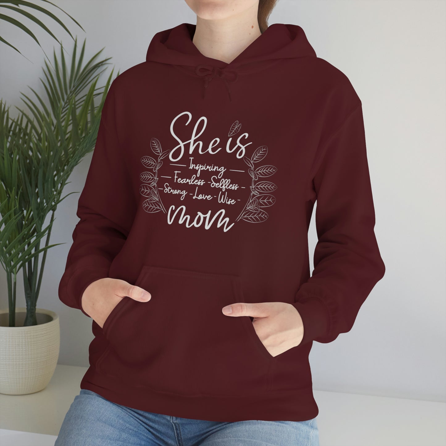 She is Mom ZZ Plant  Hoodie