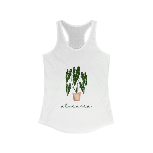 Potted Alocasia - Racerback Tank
