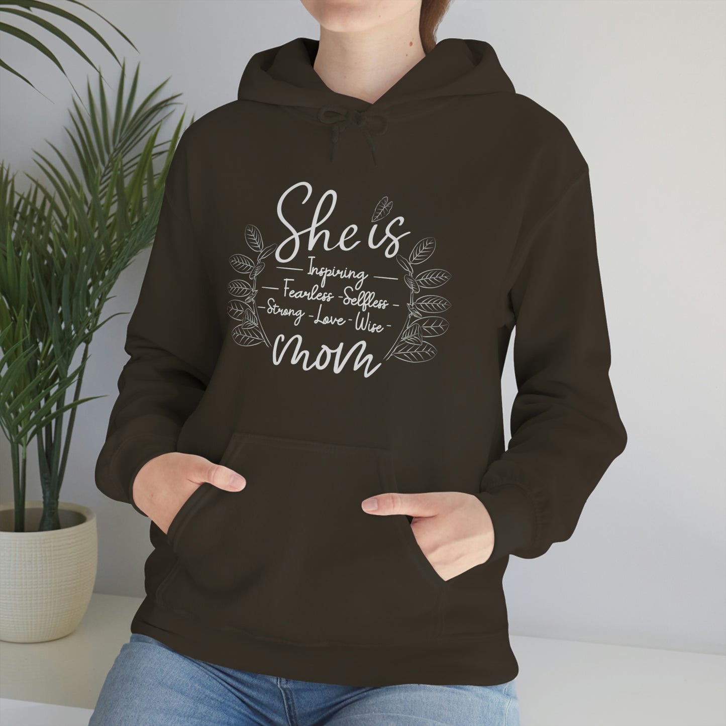 She is Mom ZZ Plant  Hoodie