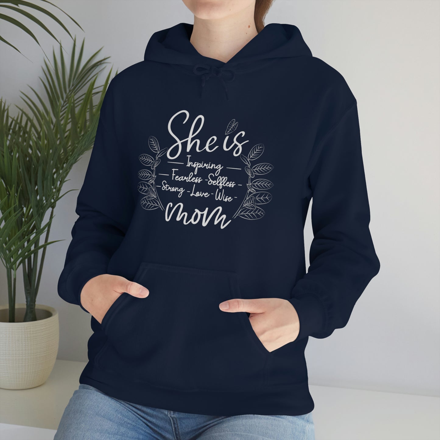 She is Mom ZZ Plant  Hoodie