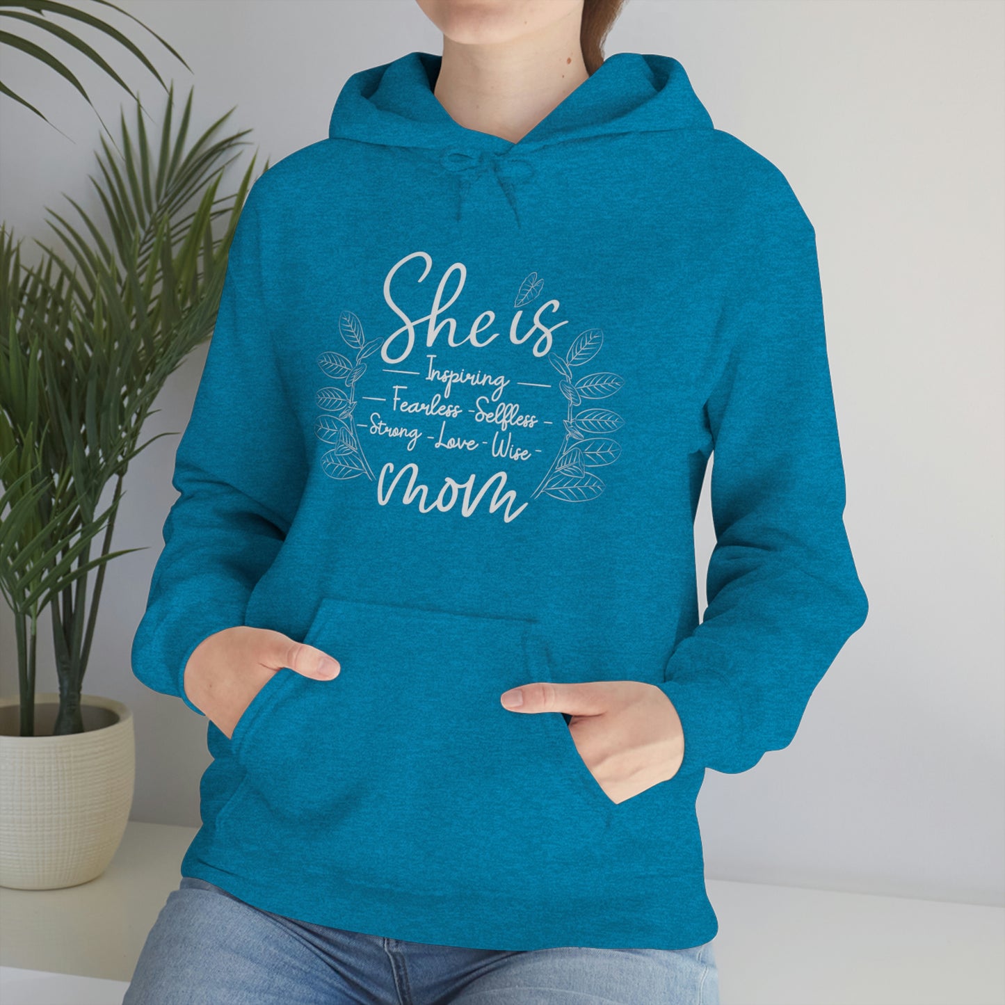 She is Mom ZZ Plant  Hoodie