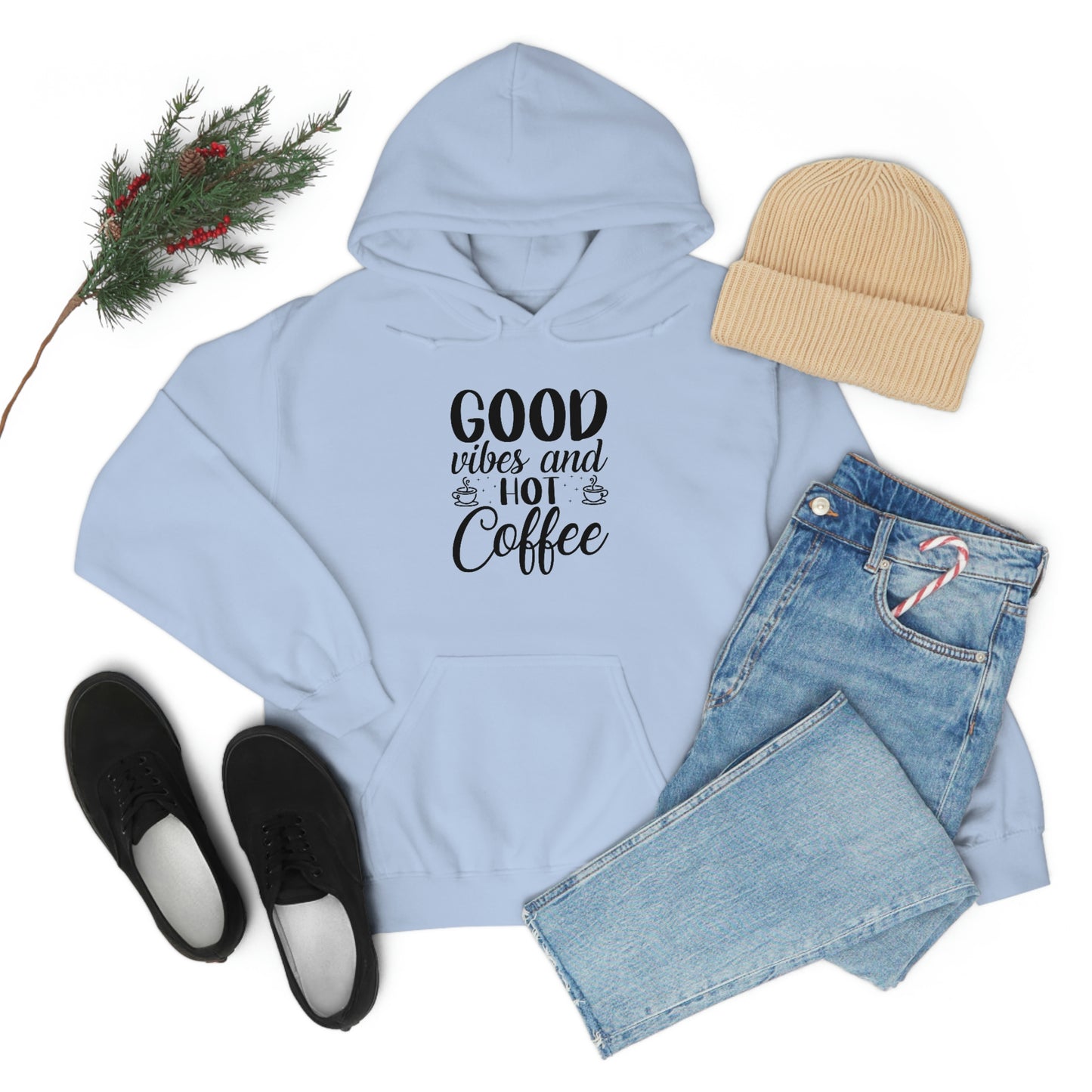 Good Vibes & Hot Coffee Hoodie