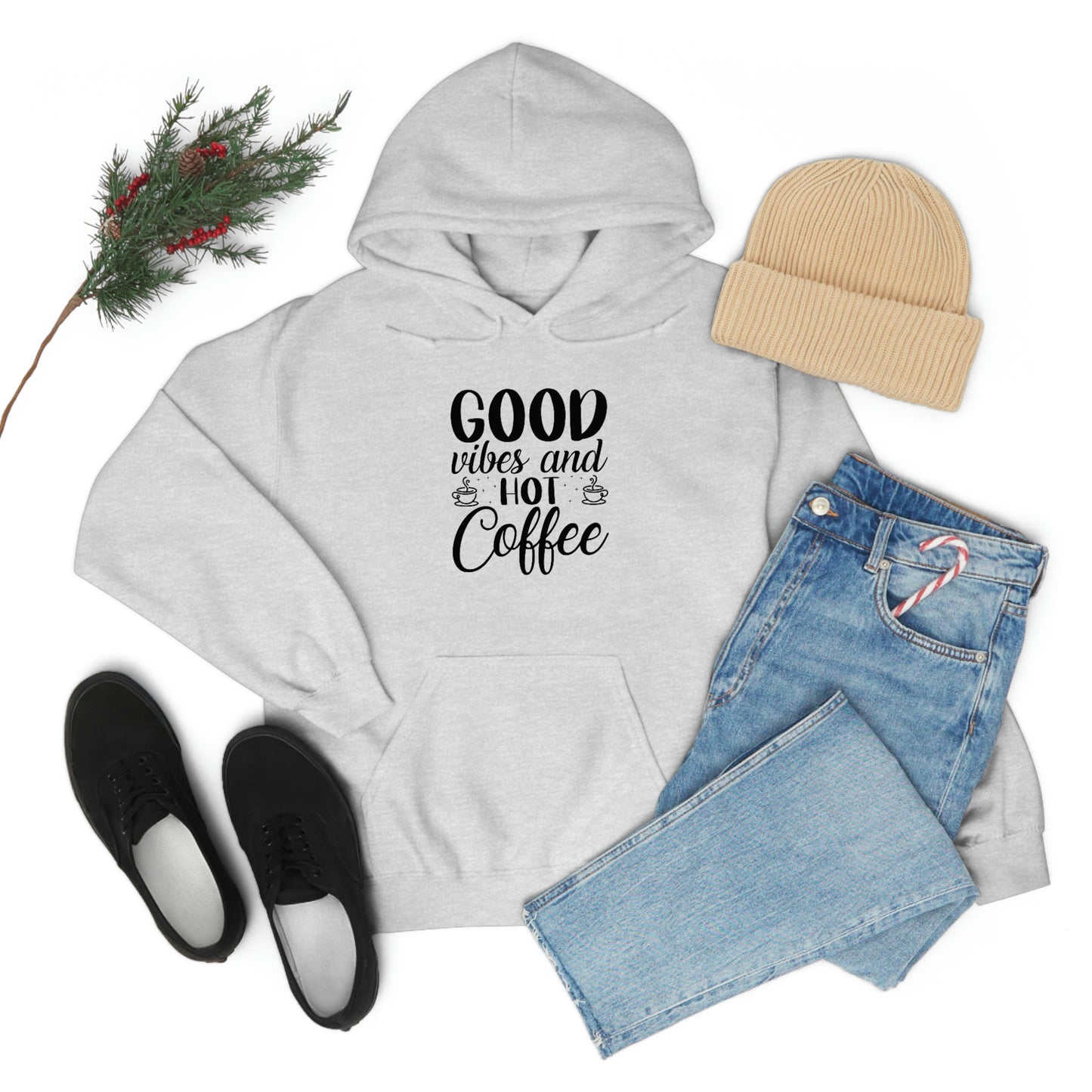 Good Vibes & Hot Coffee Hoodie