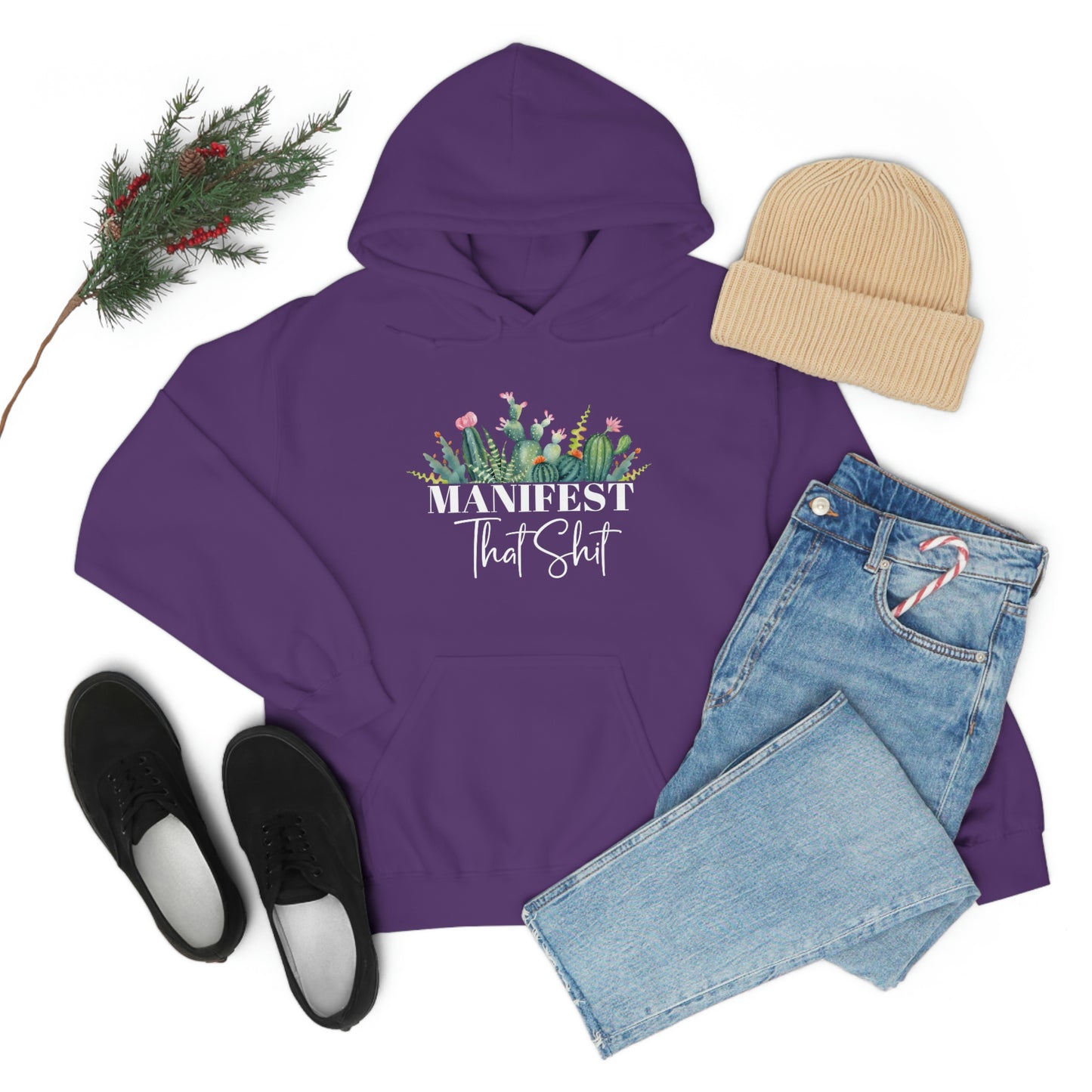 Manifest That Shit Plant Hoodie