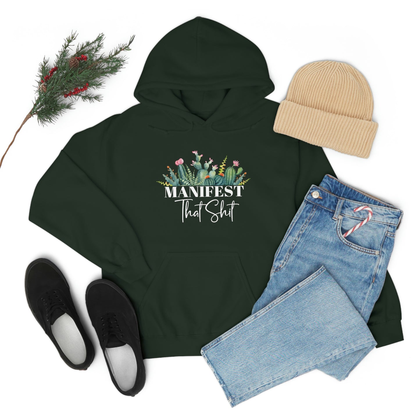 Manifest That Shit Plant Hoodie