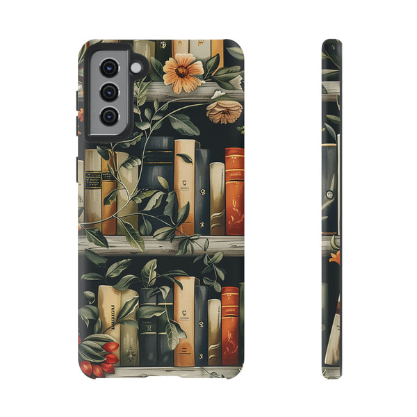 Moody Books Tough Phone Case