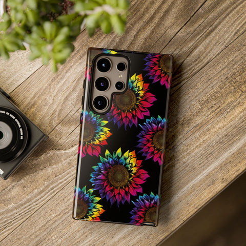 Rainbow Sunflowers  - Tough Phone Case